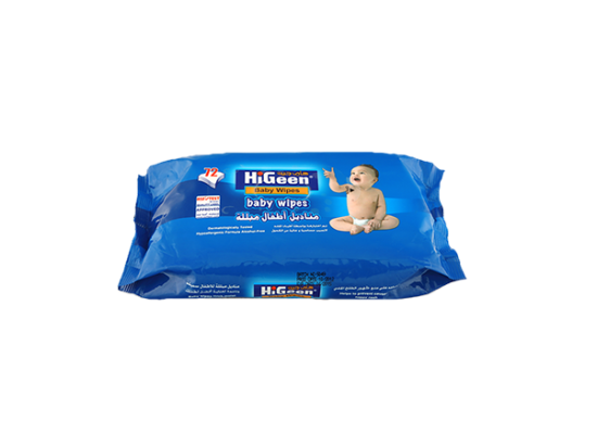 HiGeen Wet Baby Wipes 72 Wipes